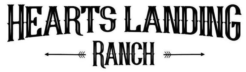 Hearts Landing Ranch logo